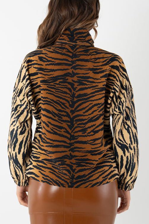 Casual Animal Pattern Top