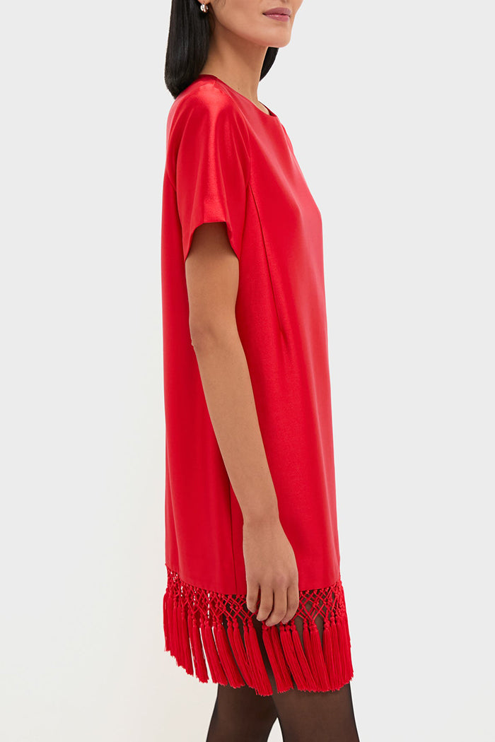 Casual Tassel Downing Dress