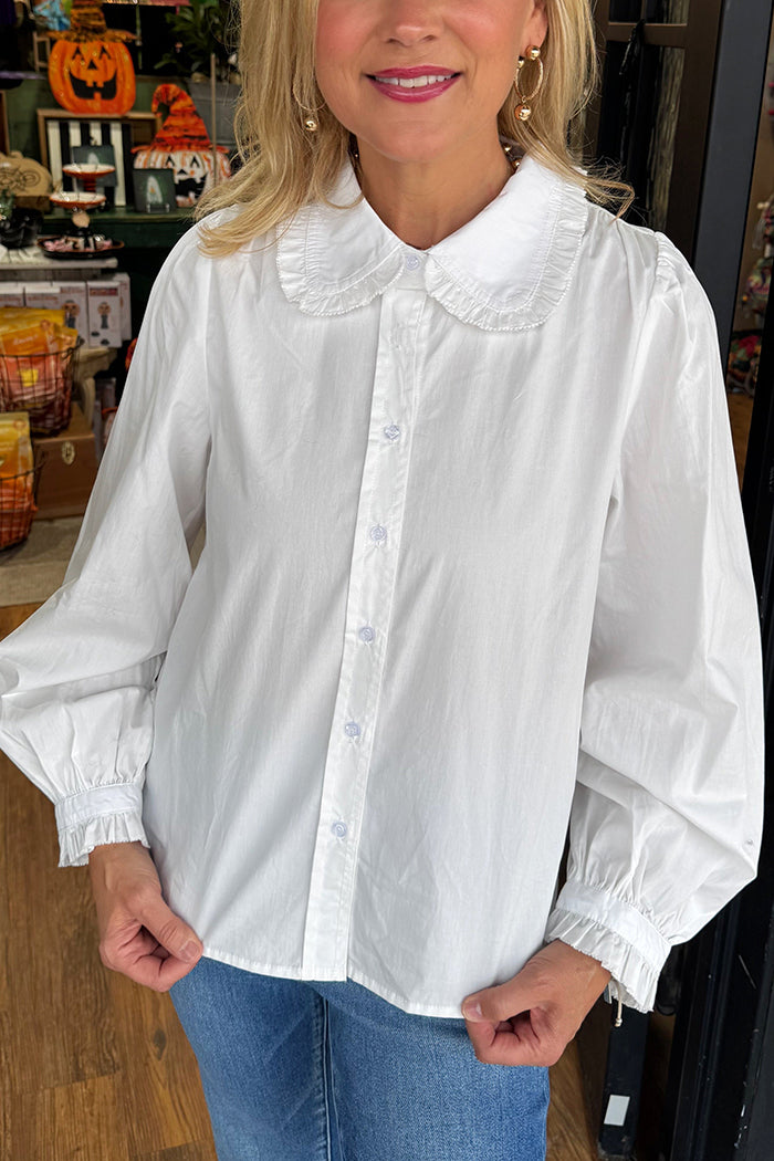 Peter Pan Collar Top