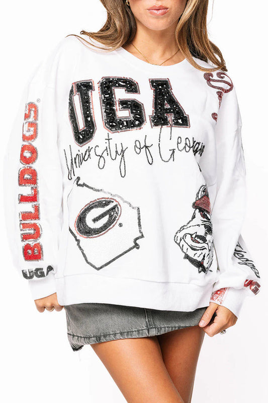 Casual Big Icons Sweatshirt