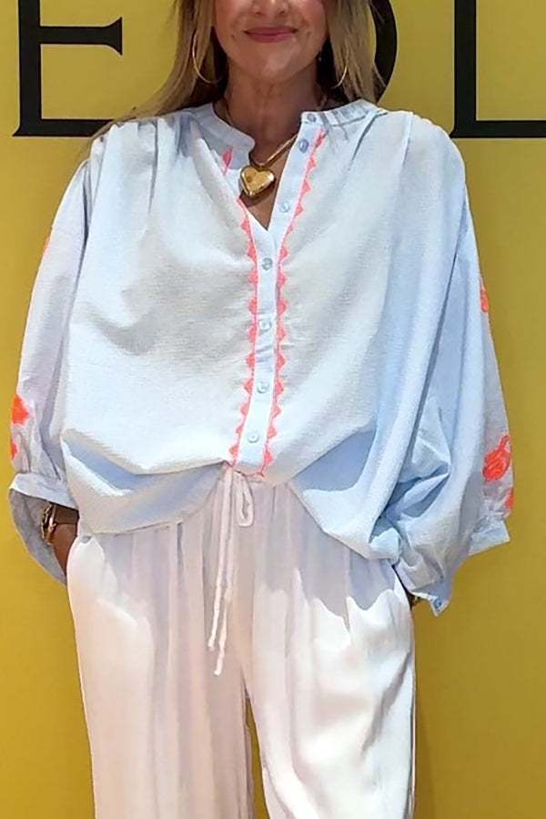 Casual Fluoro Pop Shirt