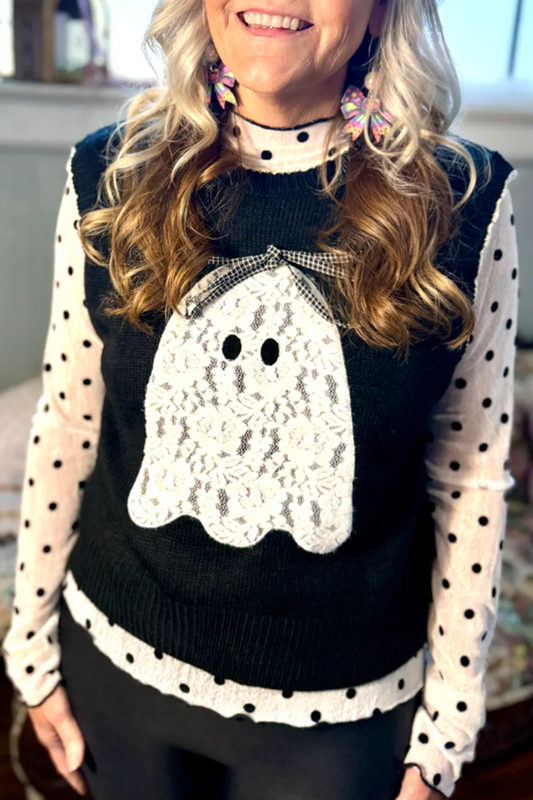 Ghoul Time Sweater Vest