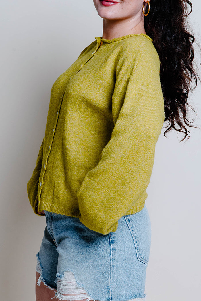 Long Sleeves Buttoned Cardigan