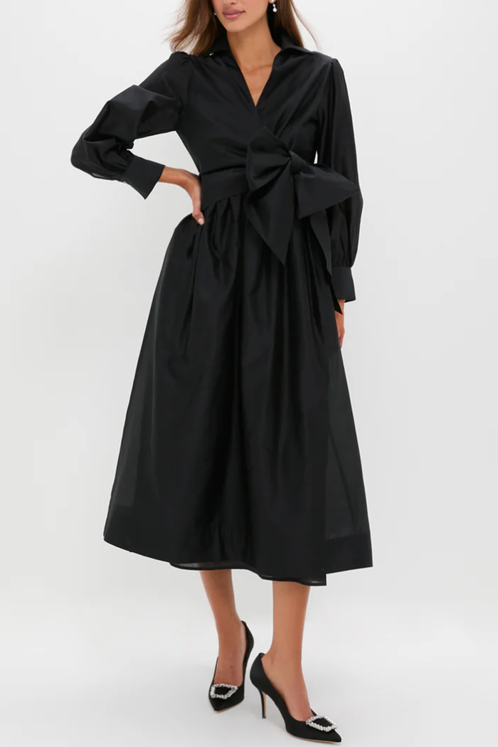 Tie Front Bow Bea Dress