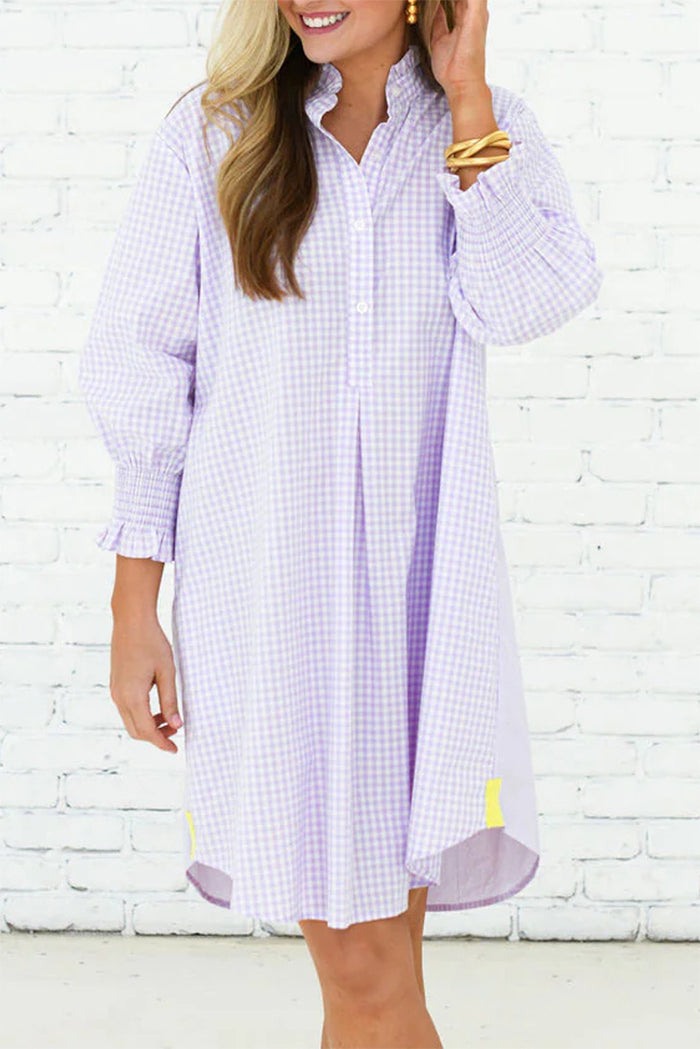 Ruffle Strap Smocked Dress main image 1