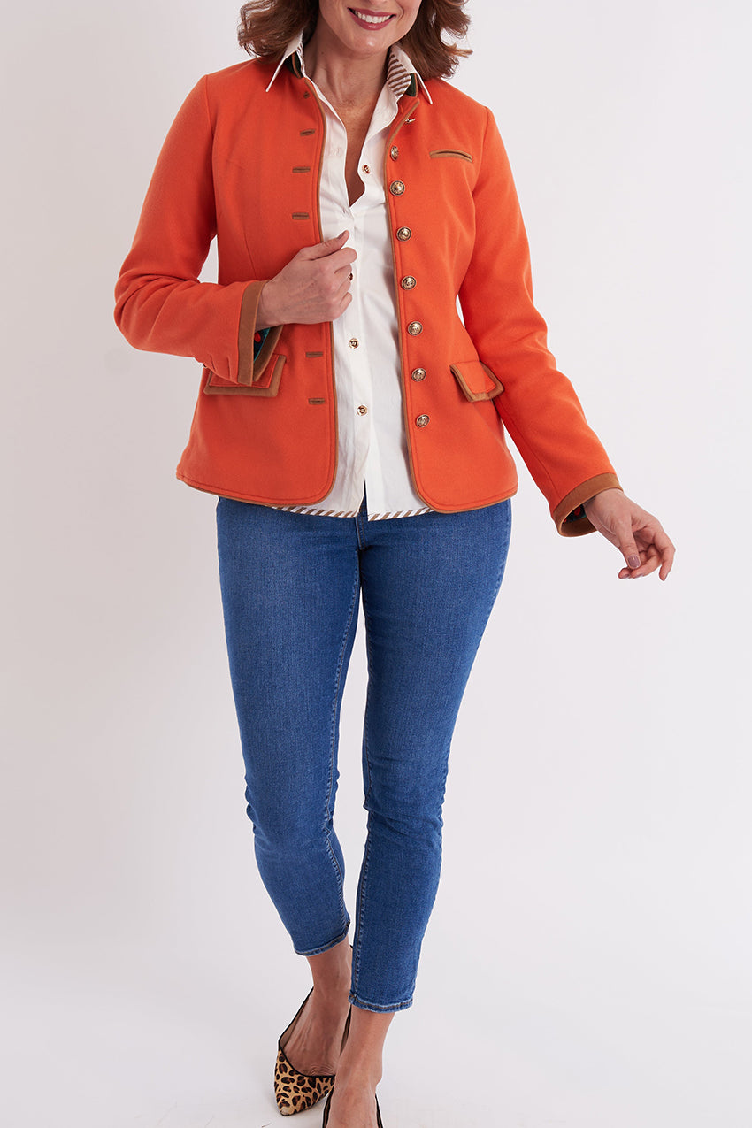 Pumpkin Classic Tailored Blazer