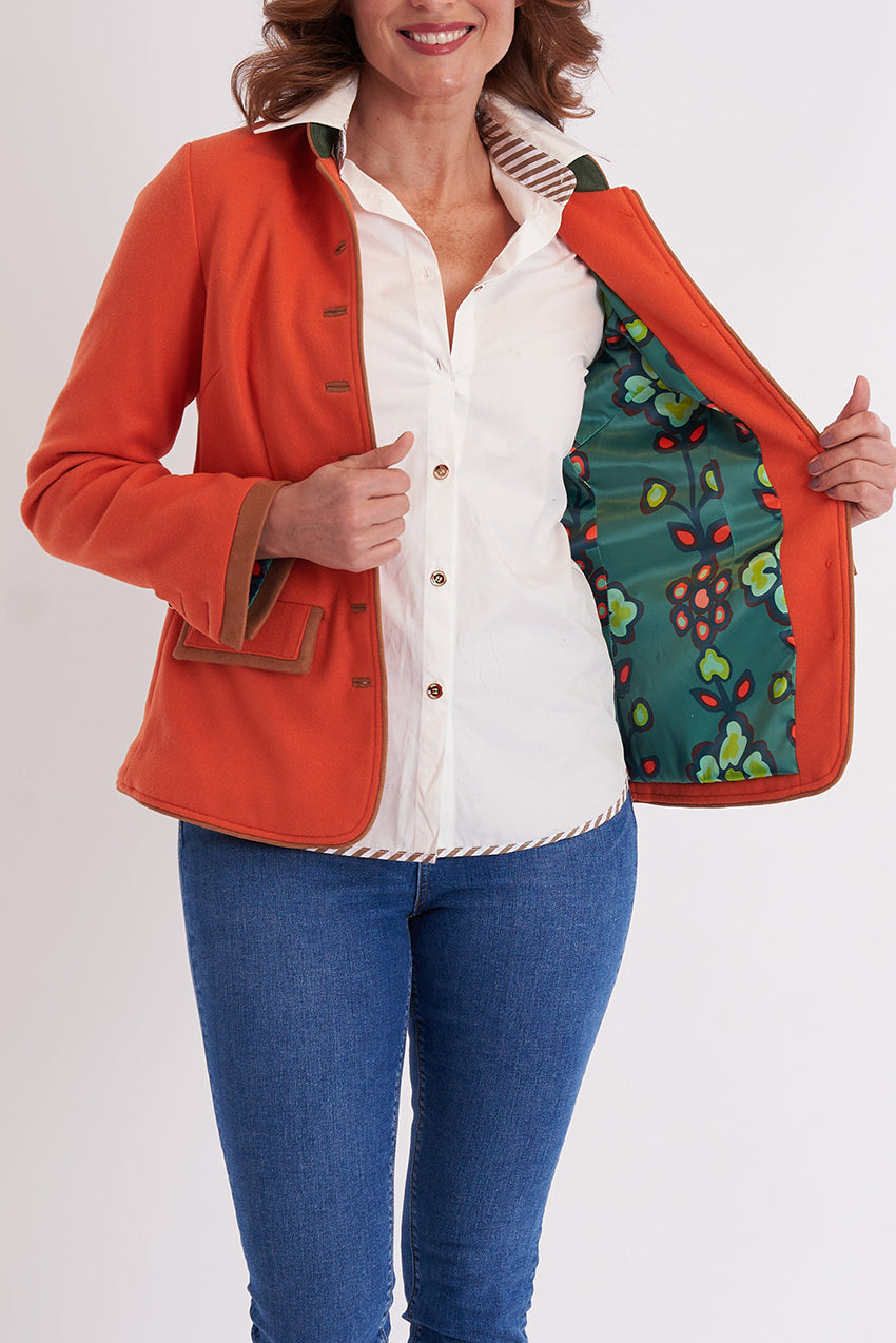 Pumpkin Classic Tailored Blazer