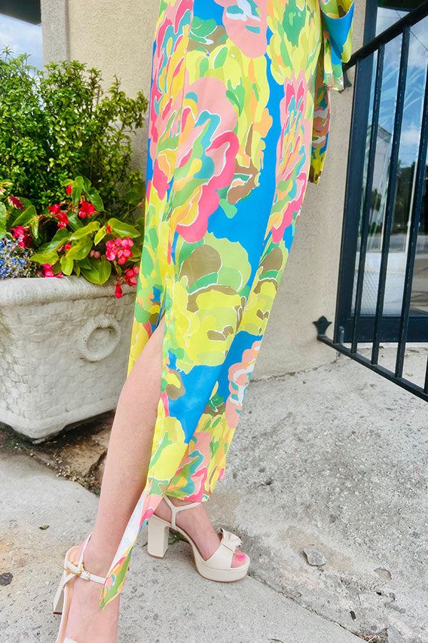 One Shoulder Column Dress