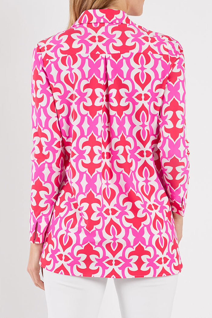 Long Sleeve Button-Down Top