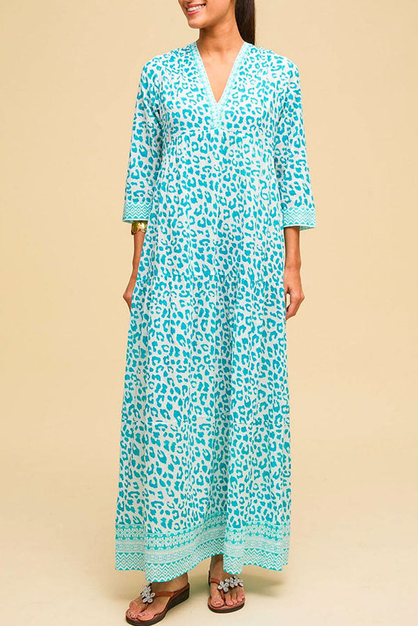 Casual Floral Maxi Dress