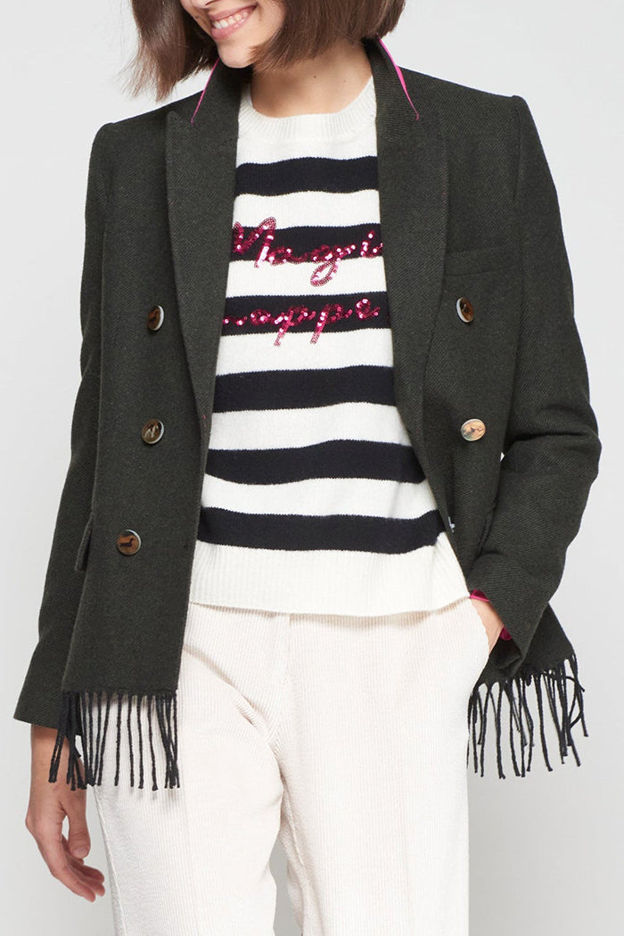 Casual Double Breasted Blazer