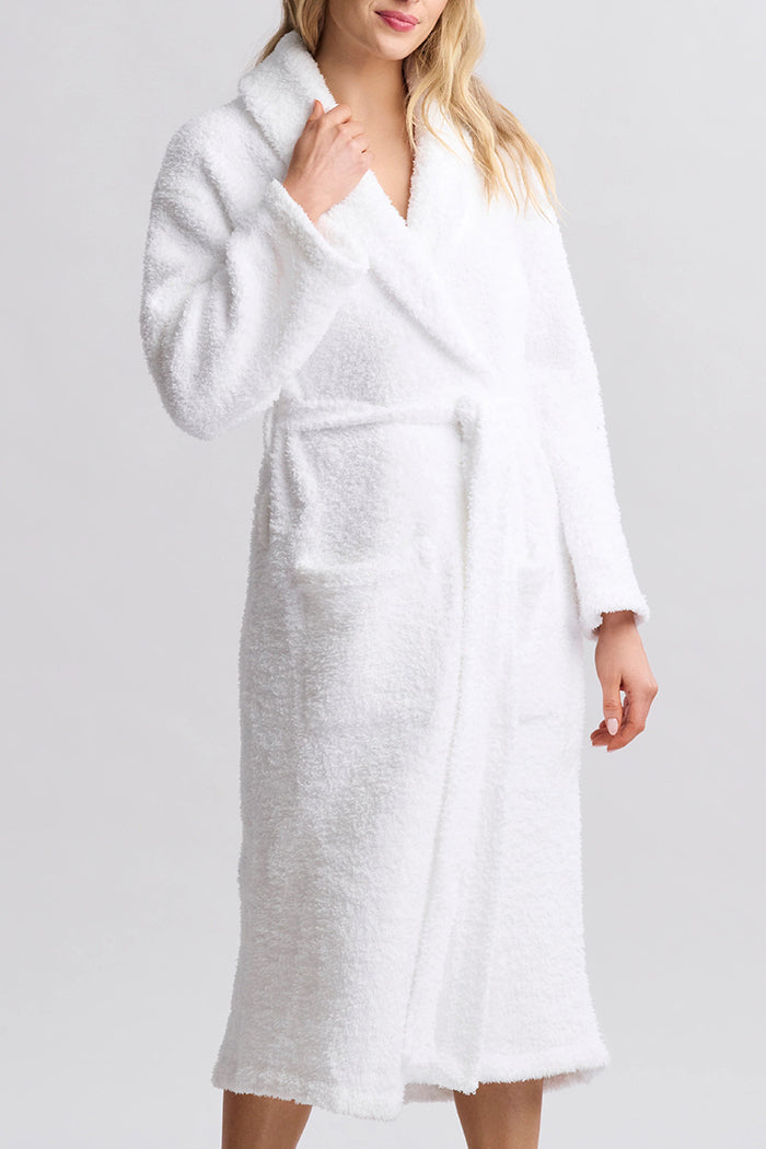 V-Neck Pocket Maxi Robe