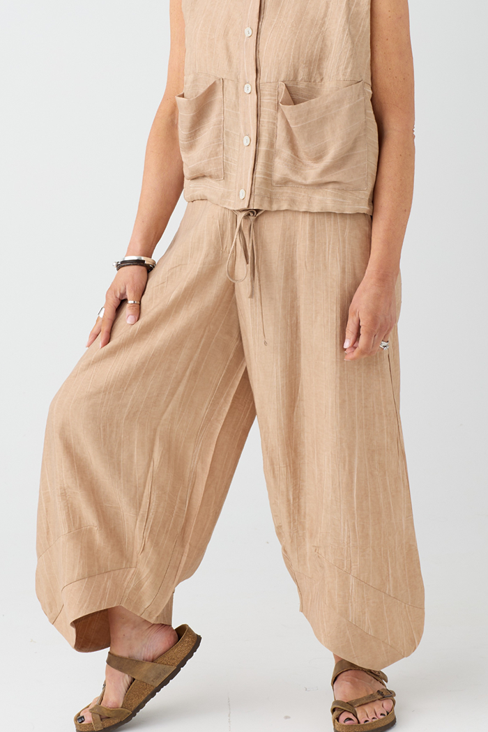 Casual Balloon Pocket Trouser