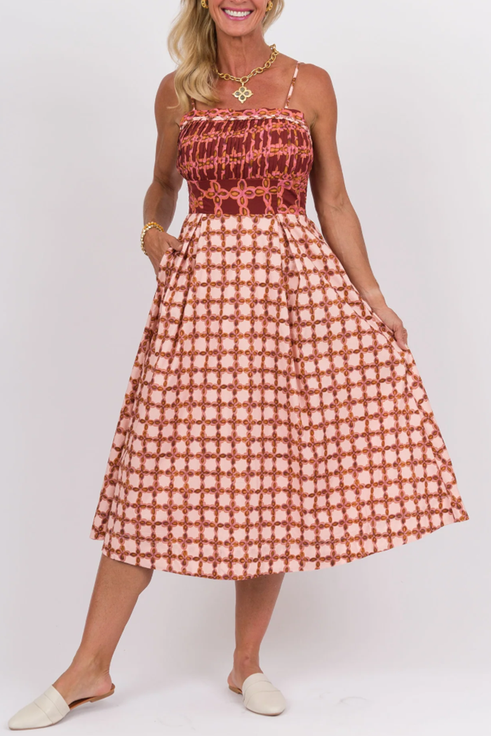 Casual Braid Detail Dress