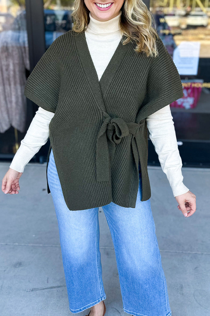 Chic Knit Cardigan Wrap