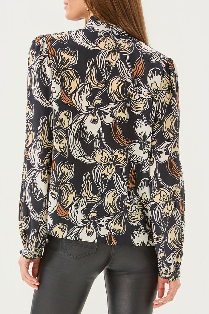 Casual Bold Printed Blouse