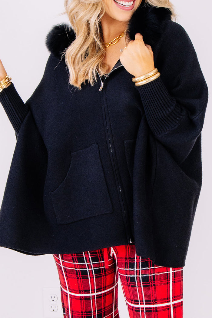 Cozy Pocketed Zip Up Hoodie