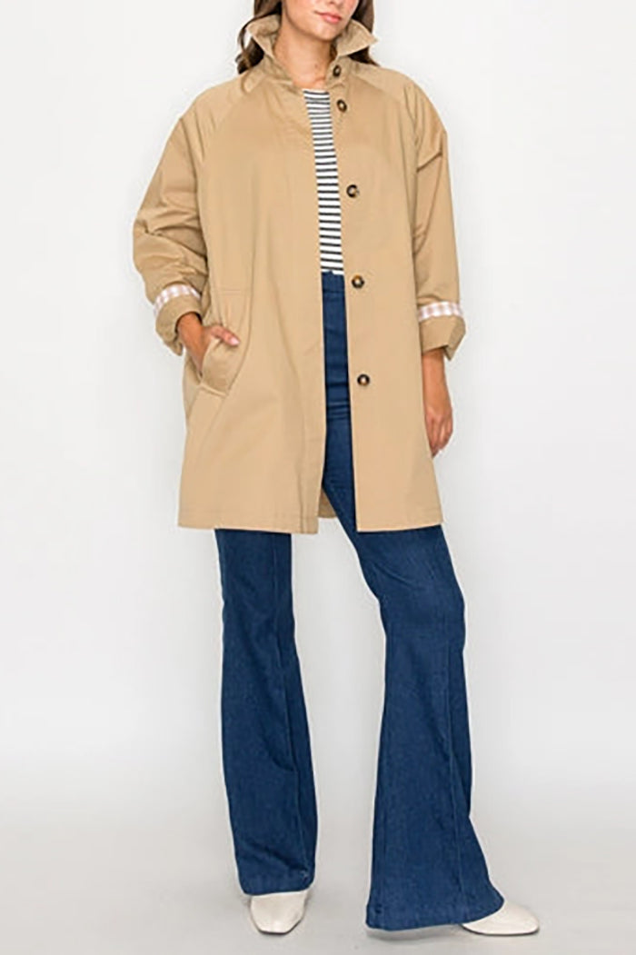 Casual French Trench Coat