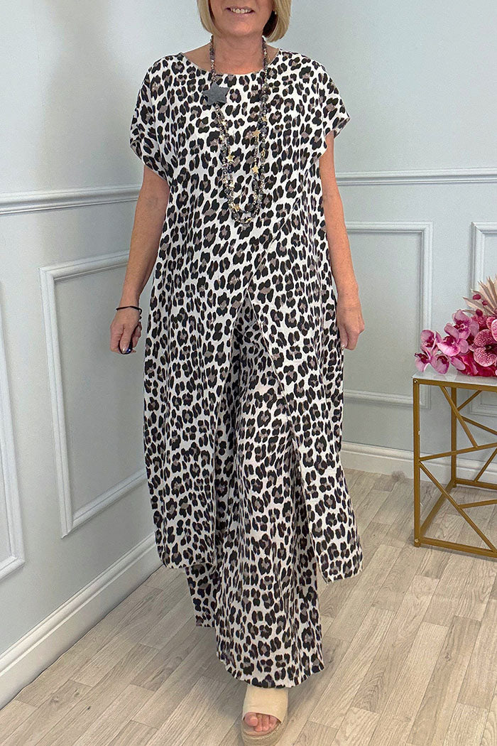 Casual Two Piece Pant Set