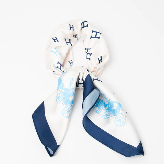 Letter H & Carriage Print Scarf
