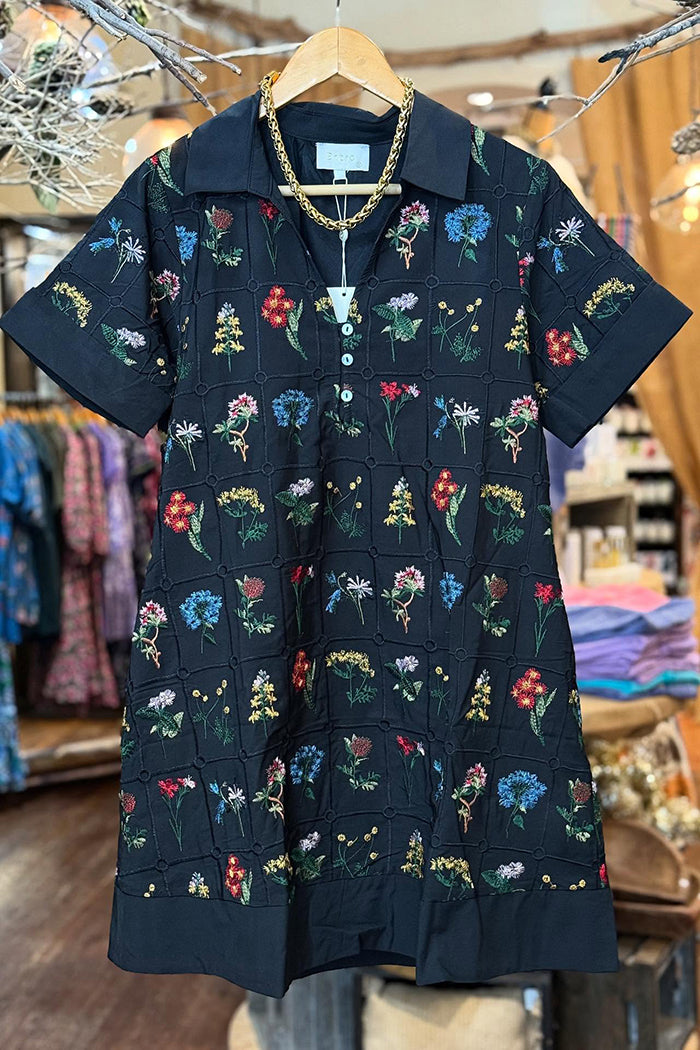 Casual Floral Pattern Dress