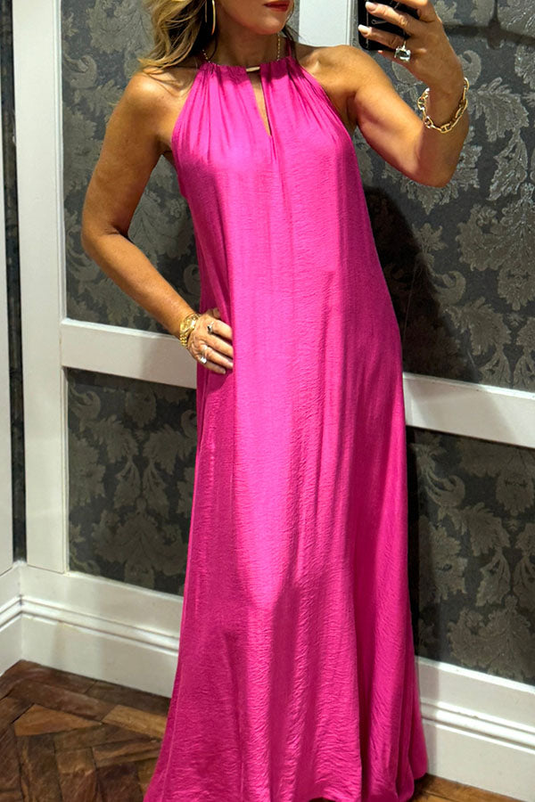 Apple Long Sleeveless Dress