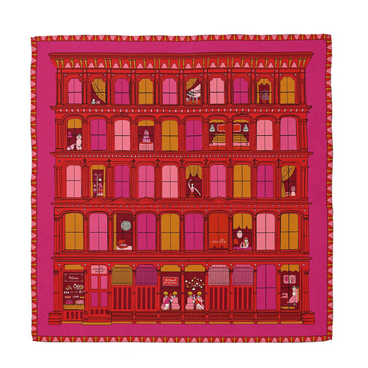Vibrant City Art Scarf