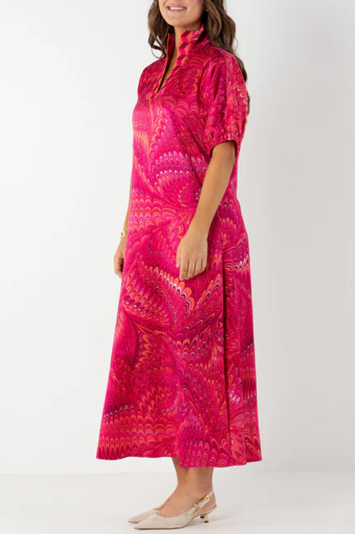 Casual Bold Printed Dress