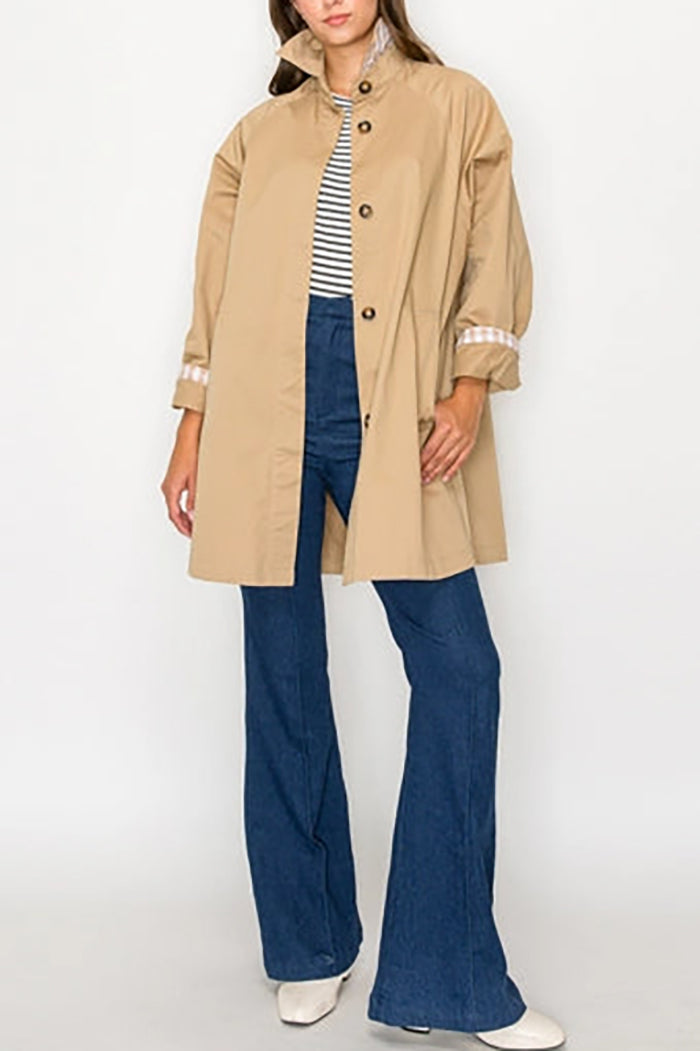 Casual French Trench Coat