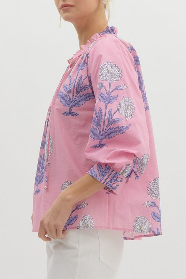 Botanical Brunch Floral Top