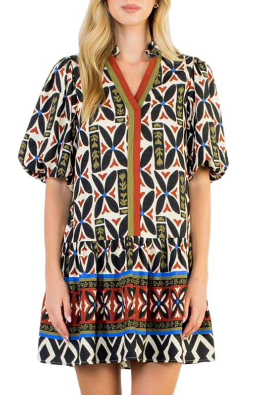 World Traveler Drop Hem Dress