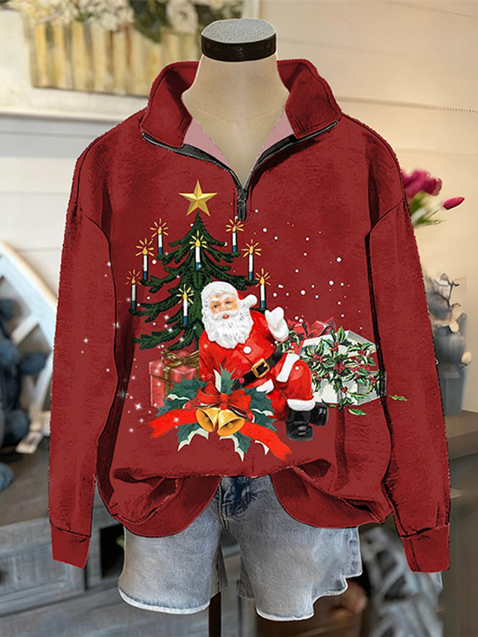 Casual Christmas Atmosphere Top