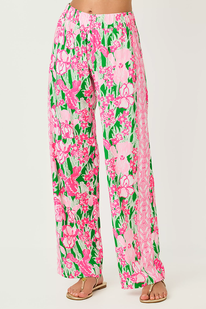 Sleeveless Floral Two-Piece Set