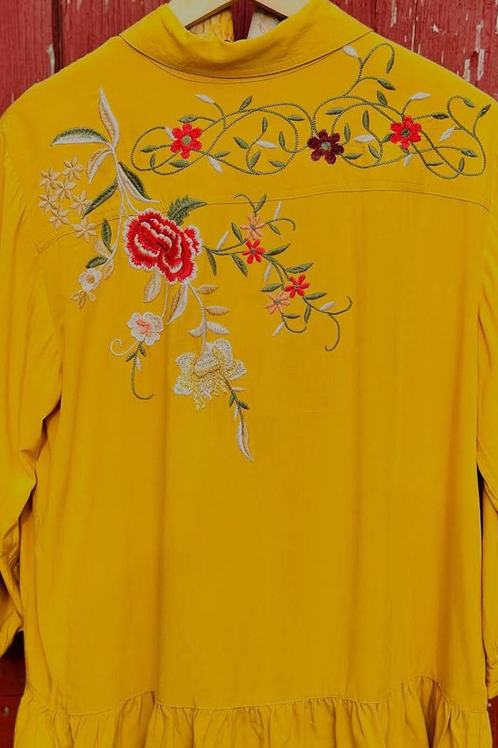 Casual Floral Pattern Top