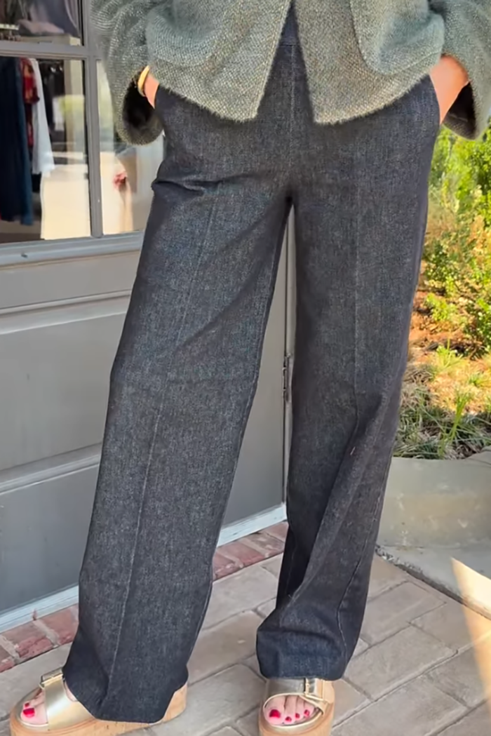 Casual Straight Leg Jeans