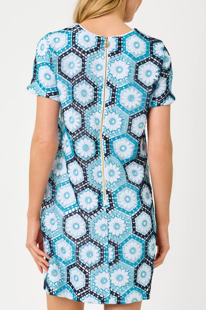 Casual Crochet Shift Dress