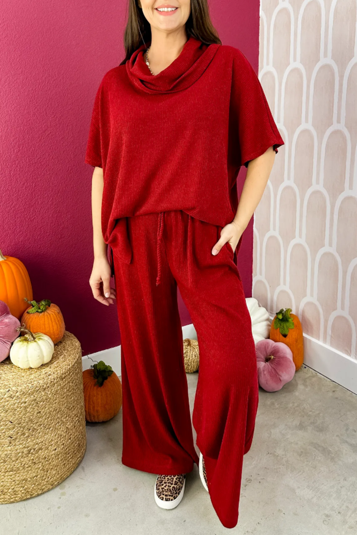 Casual Solid Color Set