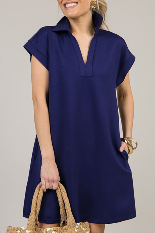 Everyday Comfort V-Neck Dress