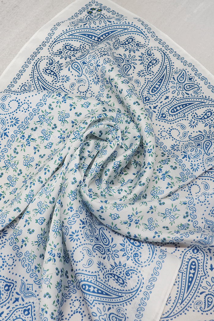 Paisley Floral Print Scarf