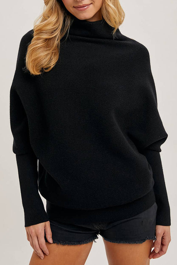 Casual Dolman Sleeve Sweater