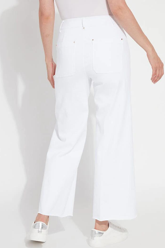 High Waist Wide Leg Denim