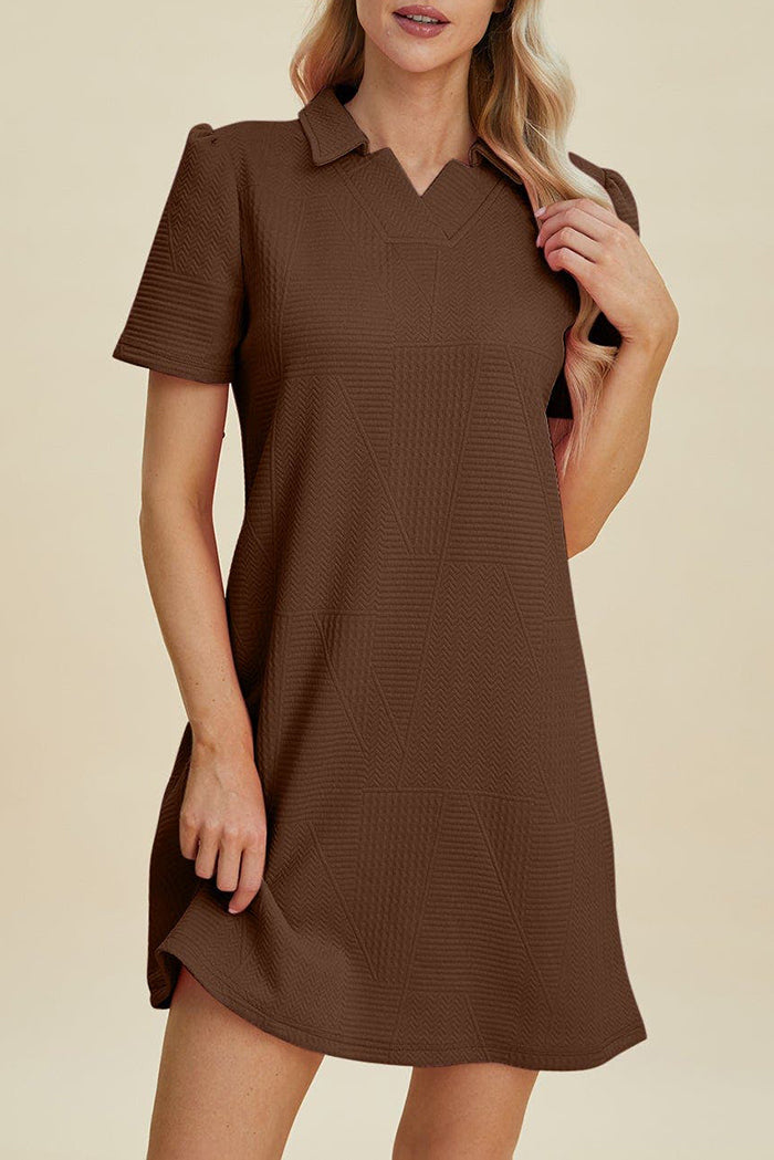 Casual Solid Color Dress