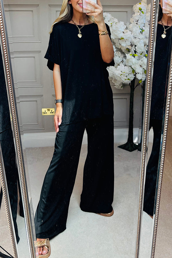 Casual Solid Color Set