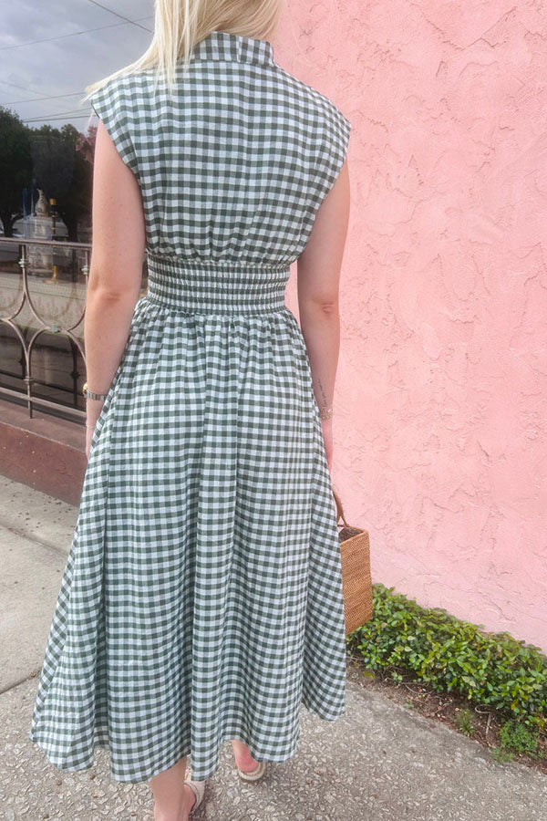 Casual Zipper Pocket Dress