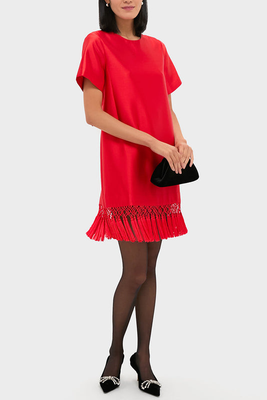Casual Tassel Downing Dress