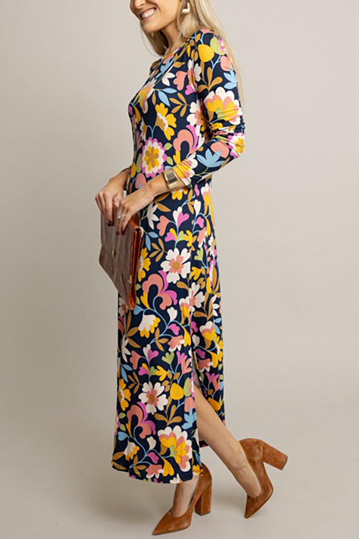 Floral Soft Knit Dress