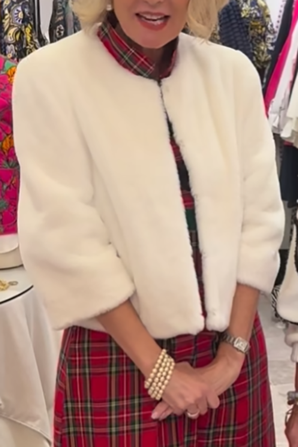 Casual Faux Fur Jacket