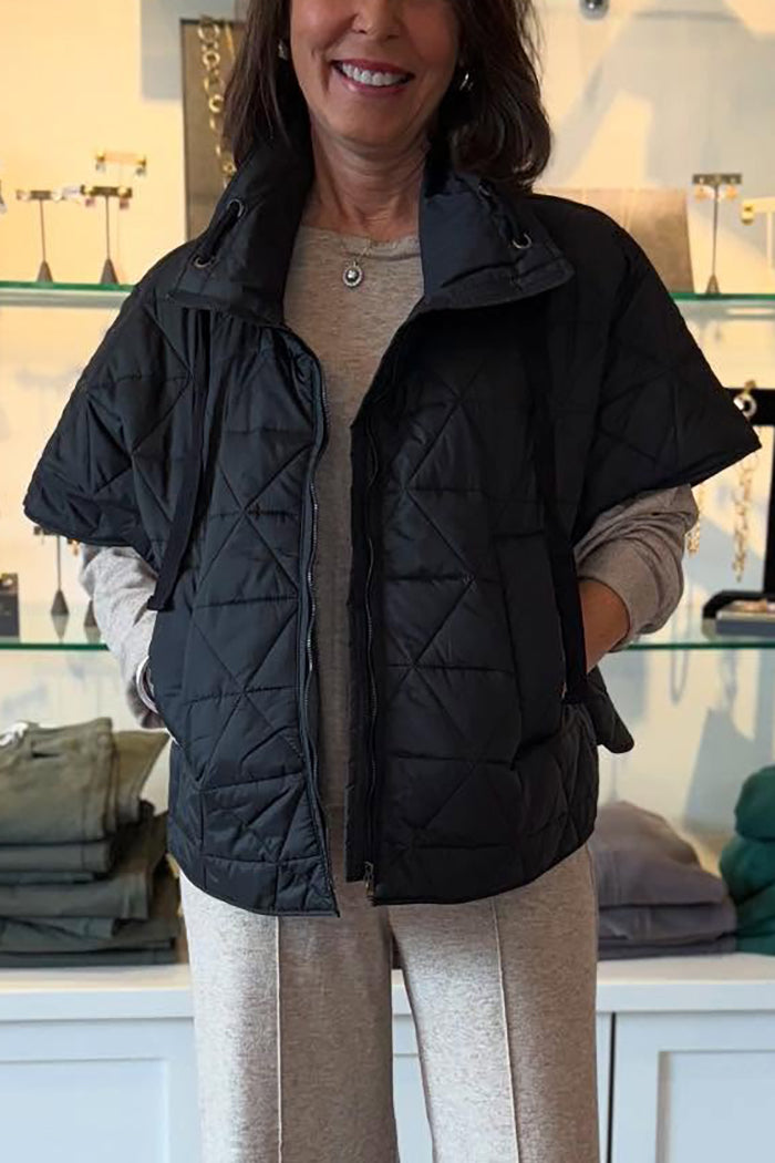 Casual Pocket Puffer Jacket