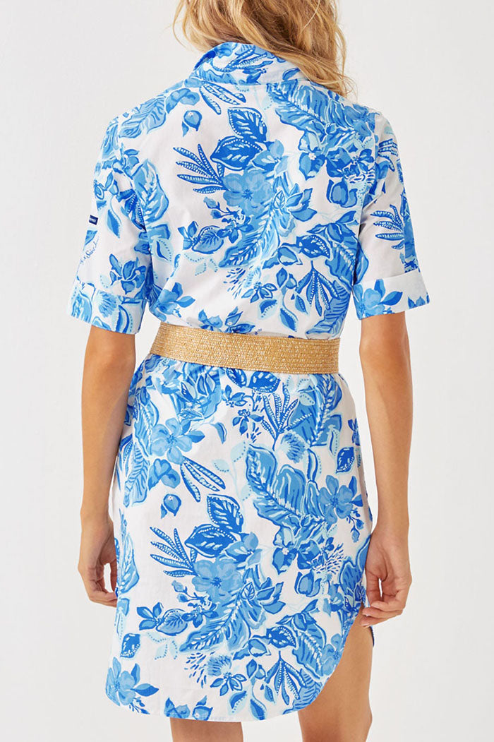 Floral Print Pocket Dress