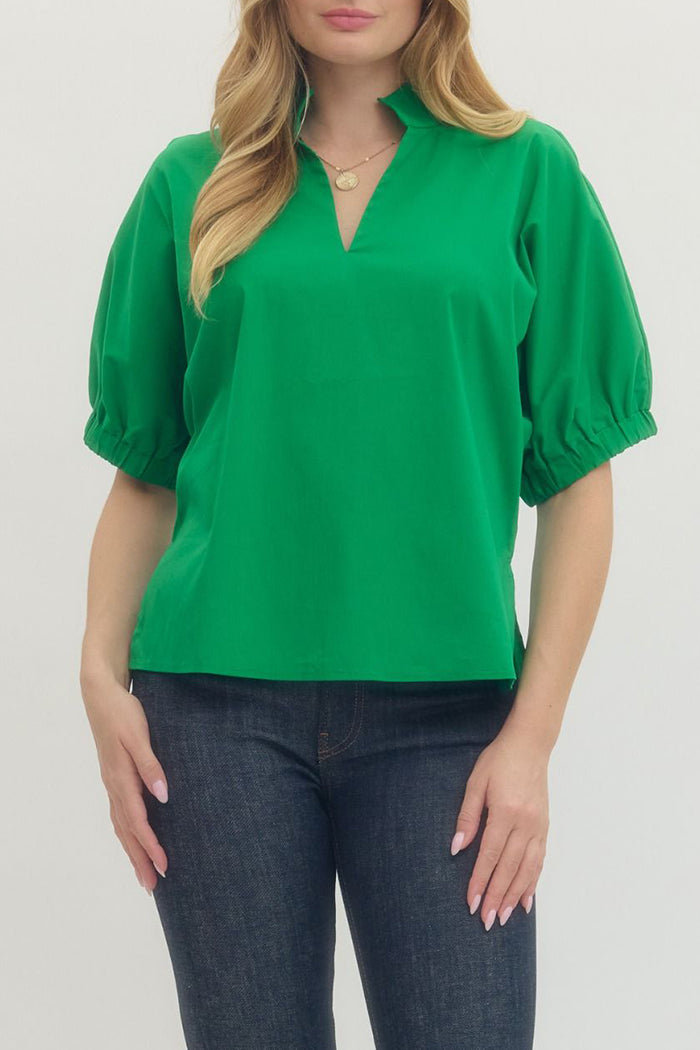 Casual Short Sleeve Top